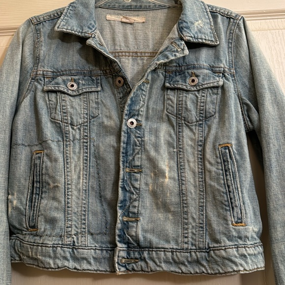 Distressed Ralph Lauren Jean Jacket - Picture 2 of 4